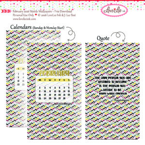 Free Mobile Wallpaper Downloads ~ February 2026 ~ Personal Use Only